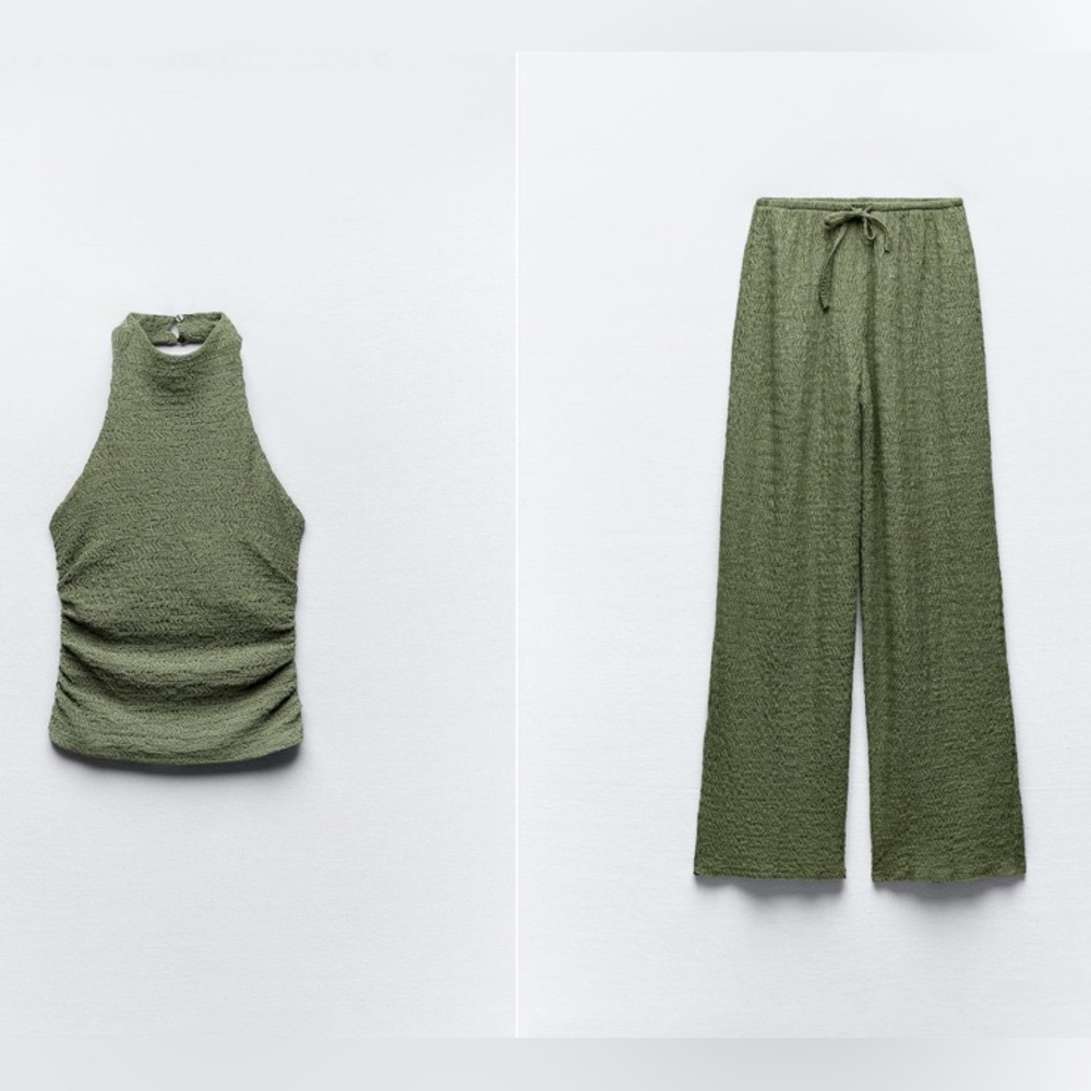Zara Halter pant set NWOT